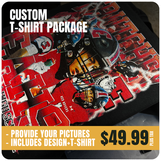 Custom T-Shirt- Packge